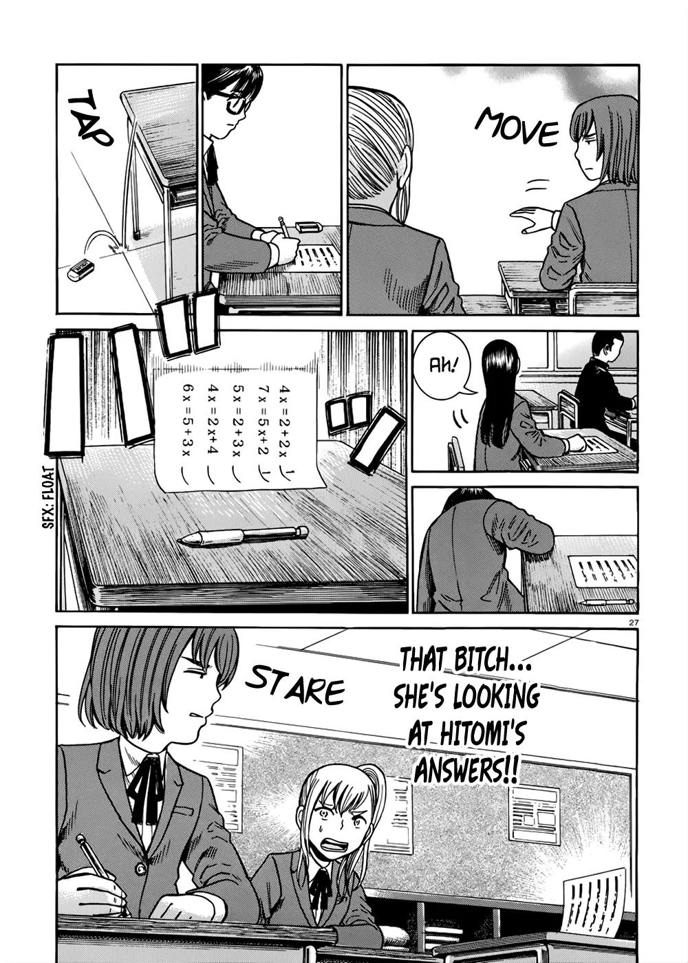 Hinamatsuri Chapter 42 page 28 - Chapter 42: One-Day Trial Run at School