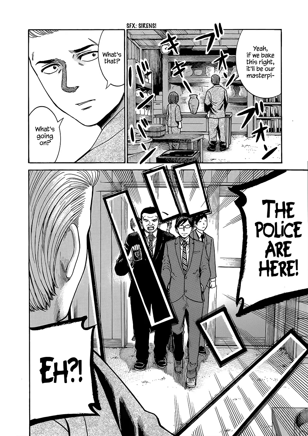 Hinamatsuri Chapter 43 page 27 - Chapter 43: China Cops