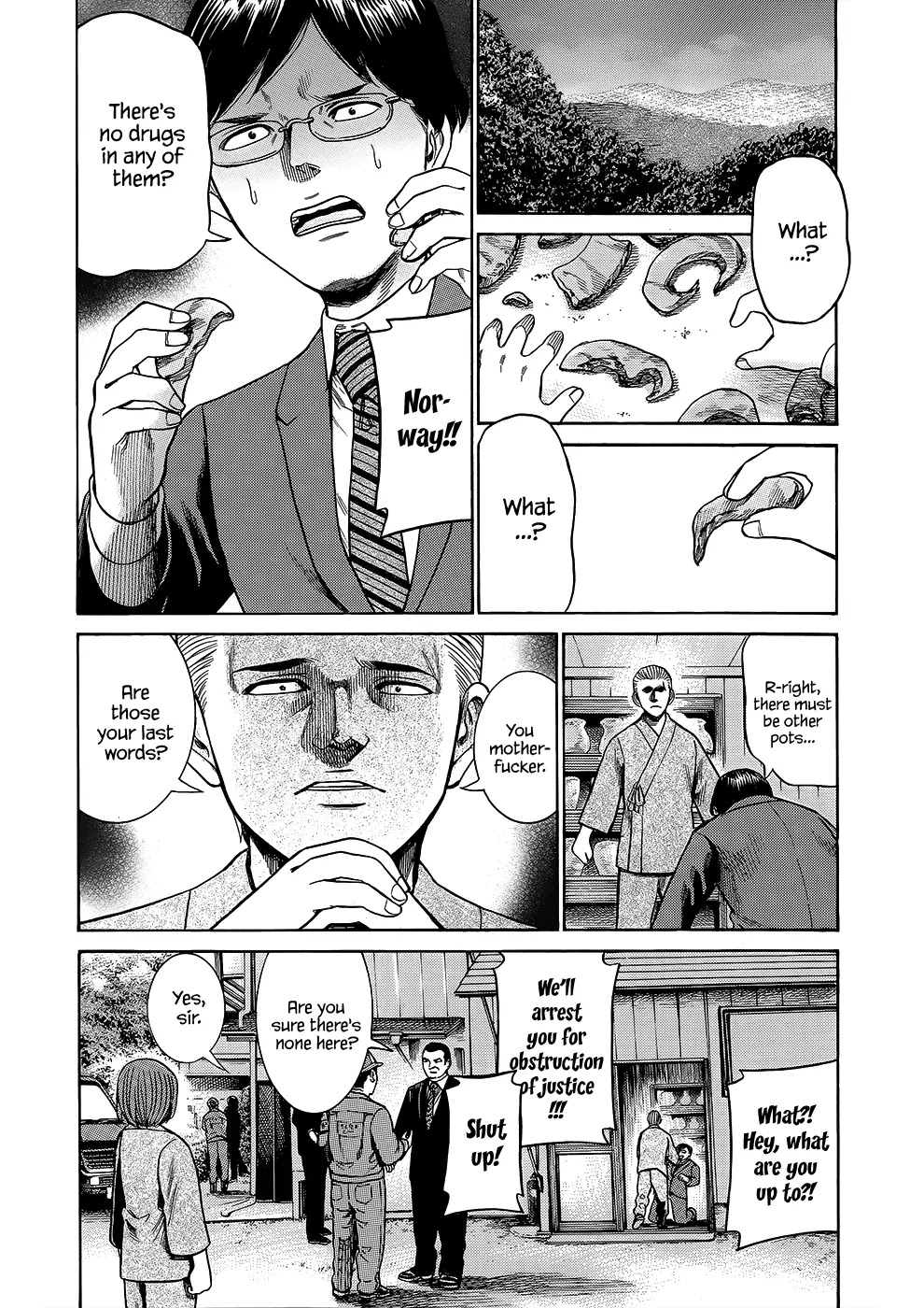 Hinamatsuri Chapter 43 page 33 - Chapter 43: China Cops