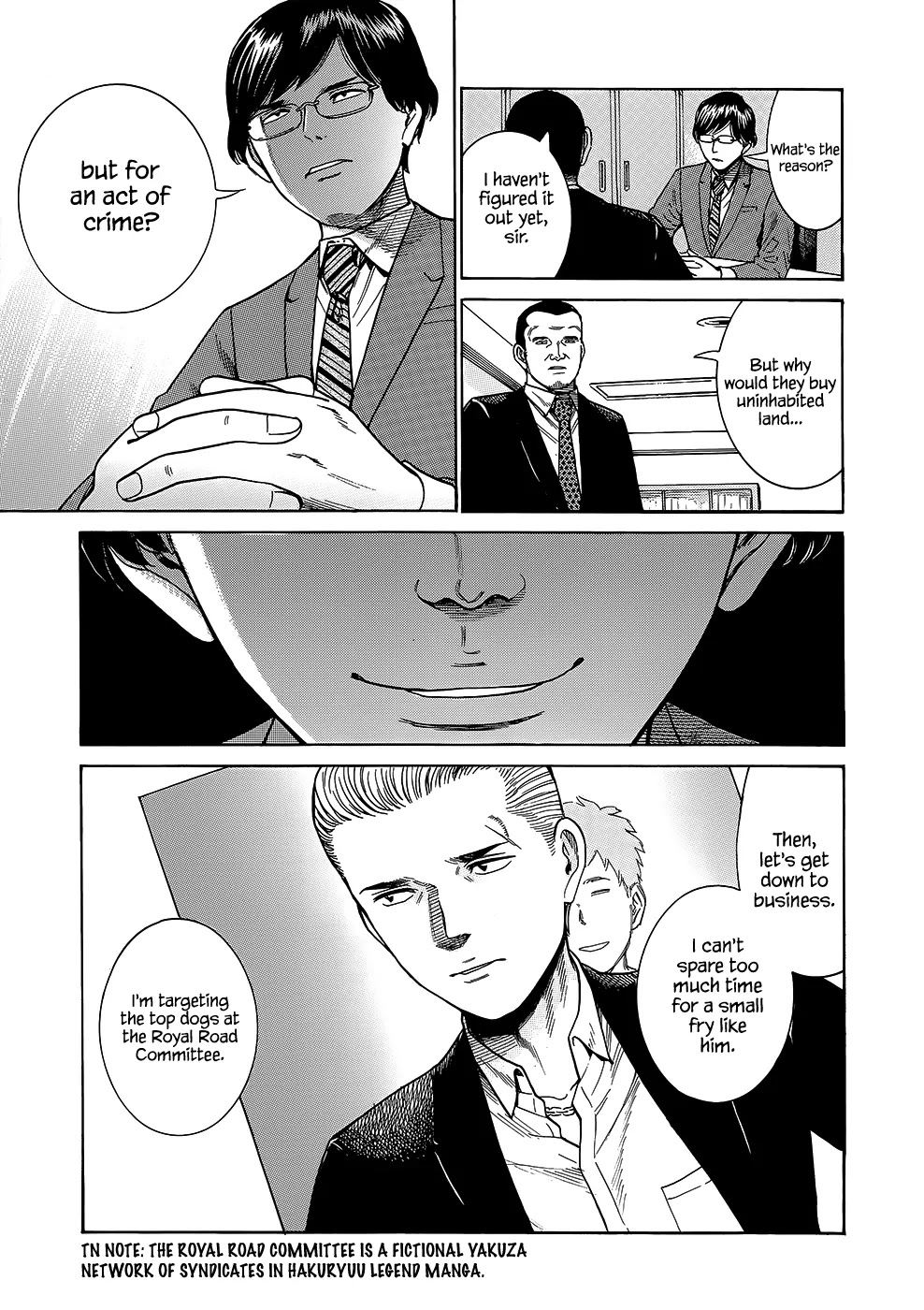Hinamatsuri Chapter 43 page 6 - Chapter 43: China Cops