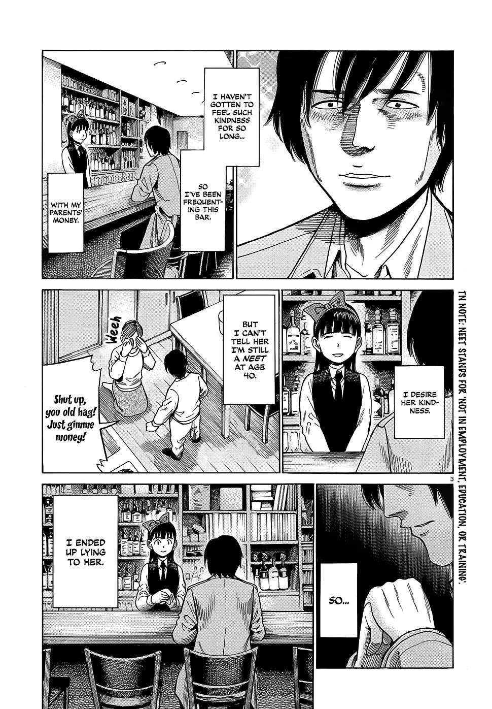Hinamatsuri Chapter 44 page 4 - Chapter 44: A Woman Named Mishima Hitomi