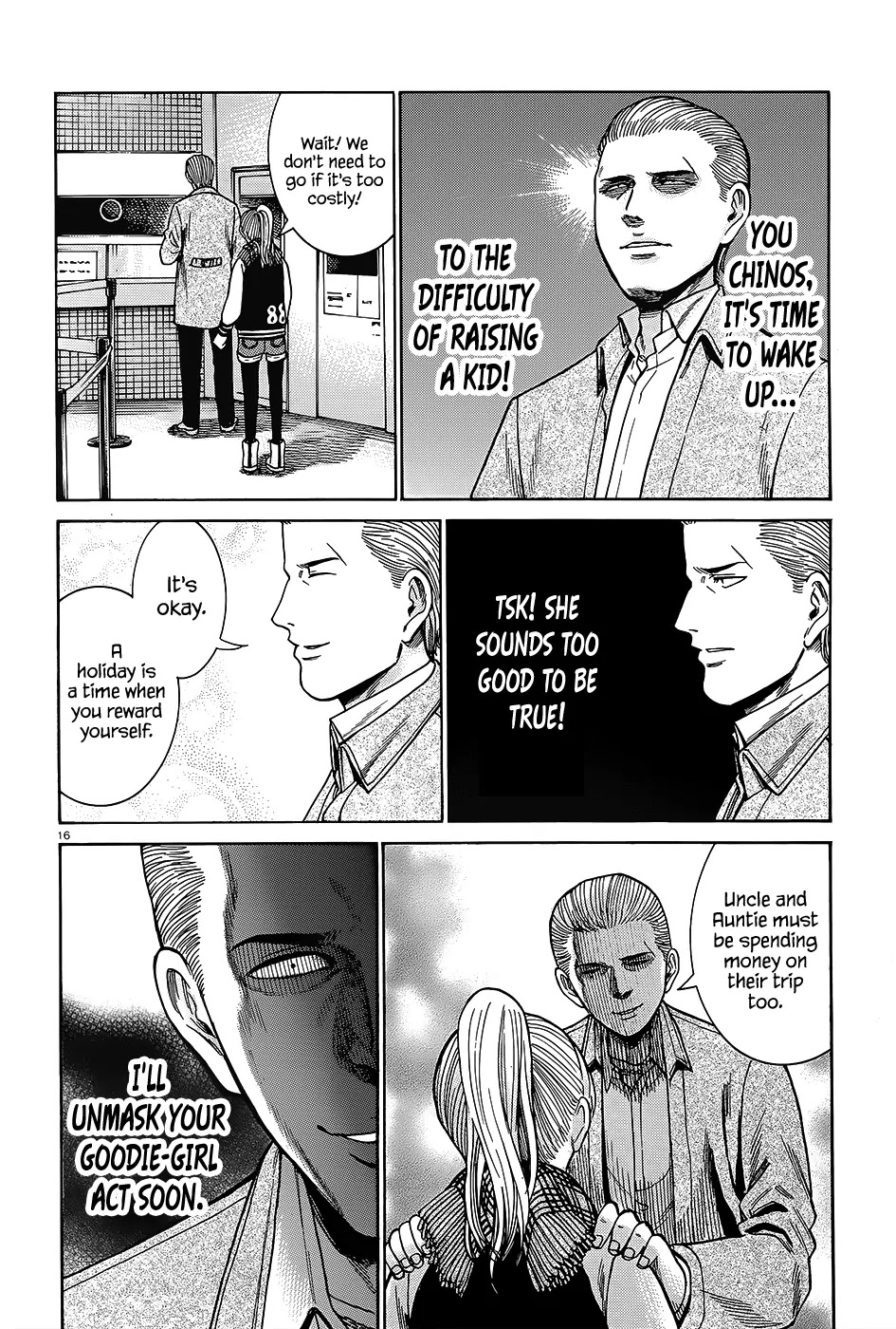 Hinamatsuri Chapter 45 page 17 - Chapter 45: At the Boundary between Reality and Fantasy