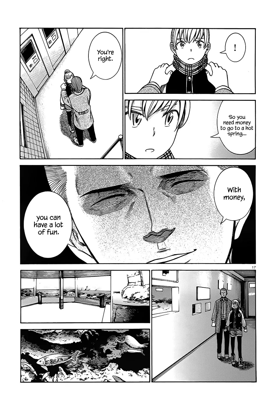 Hinamatsuri Chapter 45 page 18 - Chapter 45: At the Boundary between Reality and Fantasy