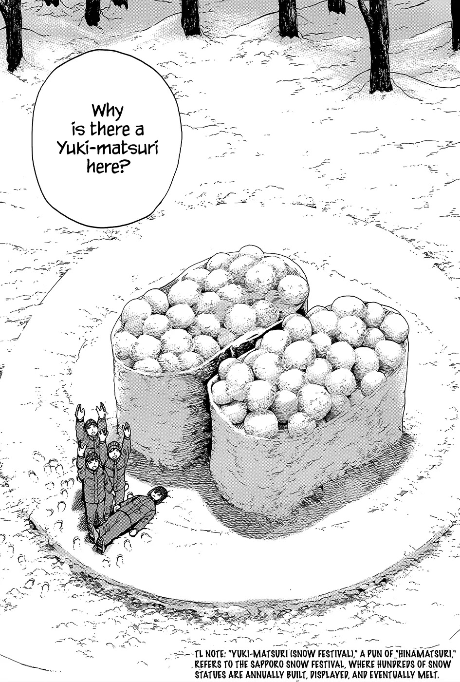 Hinamatsuri Chapter 46 page 34 - Chapter 46: Yuki-Matsuri