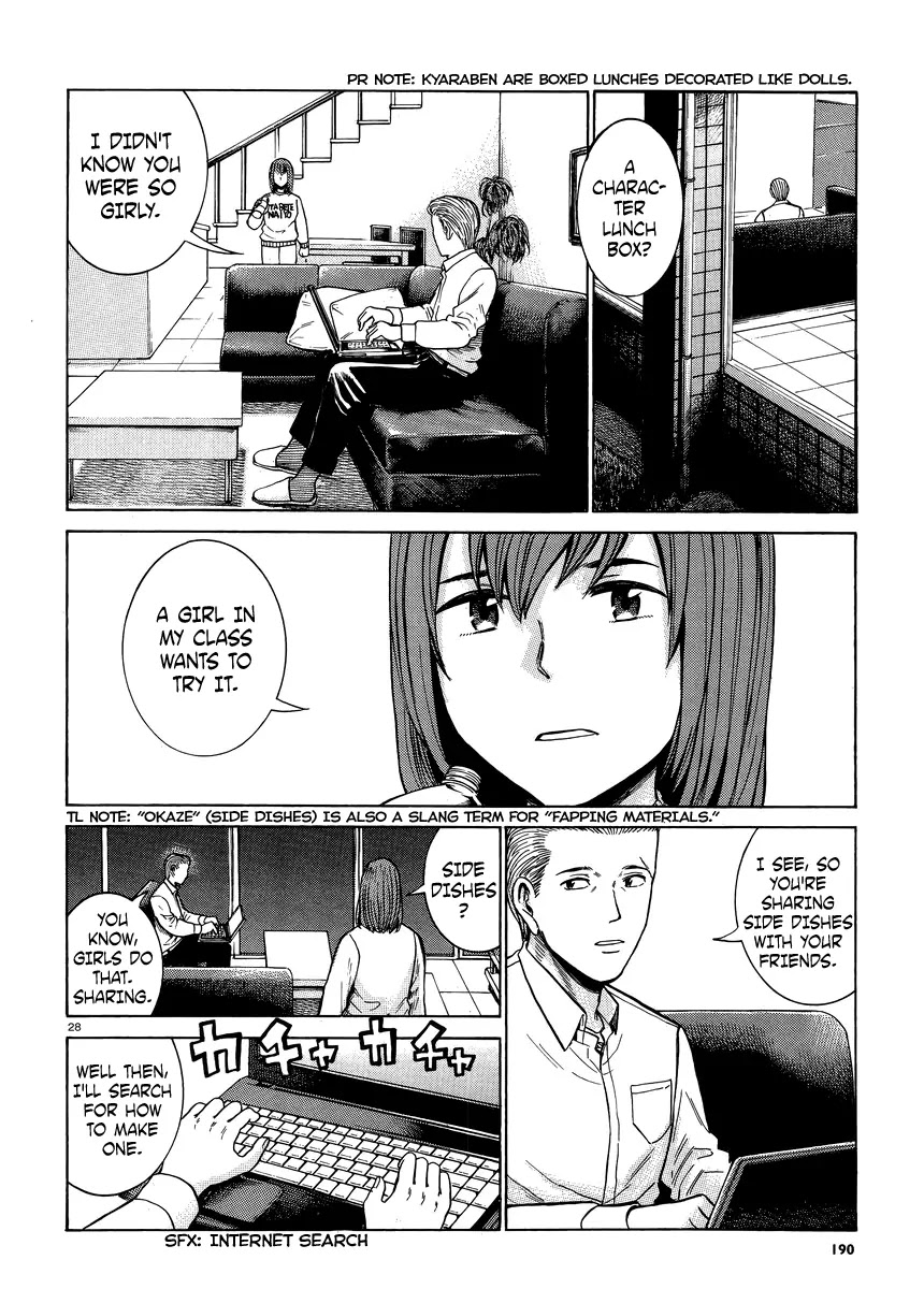 Hinamatsuri Chapter 49 page 28 - Chapter 49: This Is My High School Life