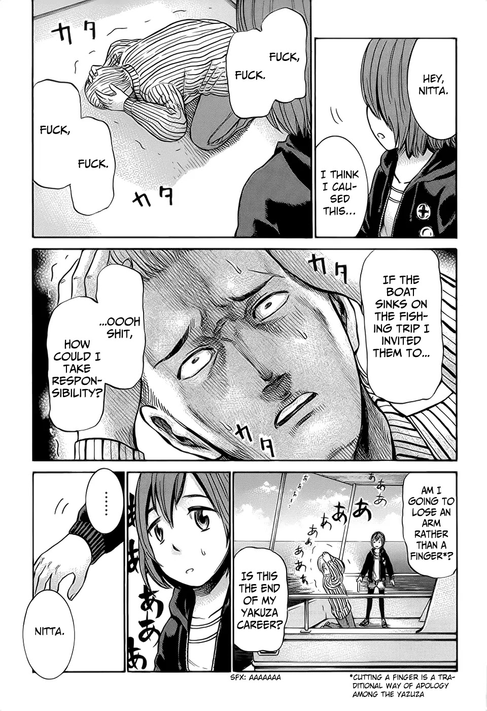 Hinamatsuri Chapter 5 page 13 - Chapter 5 : It Is Not A Good Time For Fishing