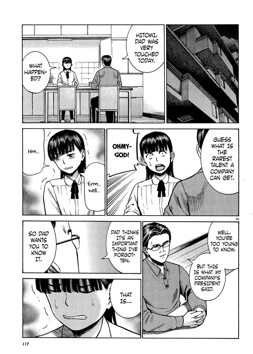 Hinamatsuri Chapter 50 page 35 - Chapter 50: Mishimas