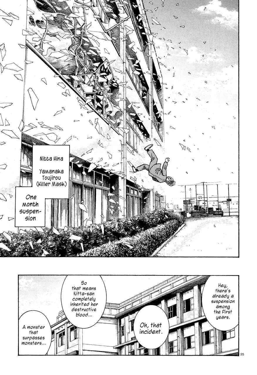Hinamatsuri Chapter 56 page 25 - Chapter 56: An Average Day in Teihen Senior High