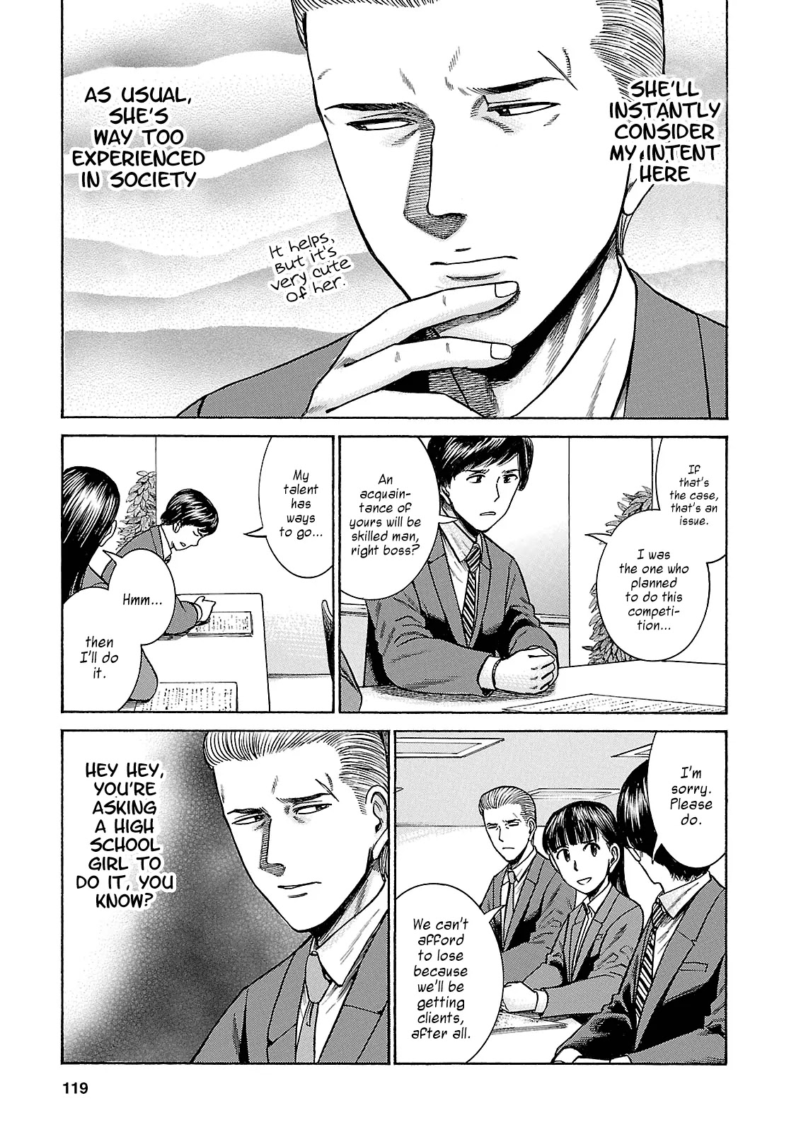 Hinamatsuri Chapter 57 page 9 - Chapter 57: No Passion, No Work