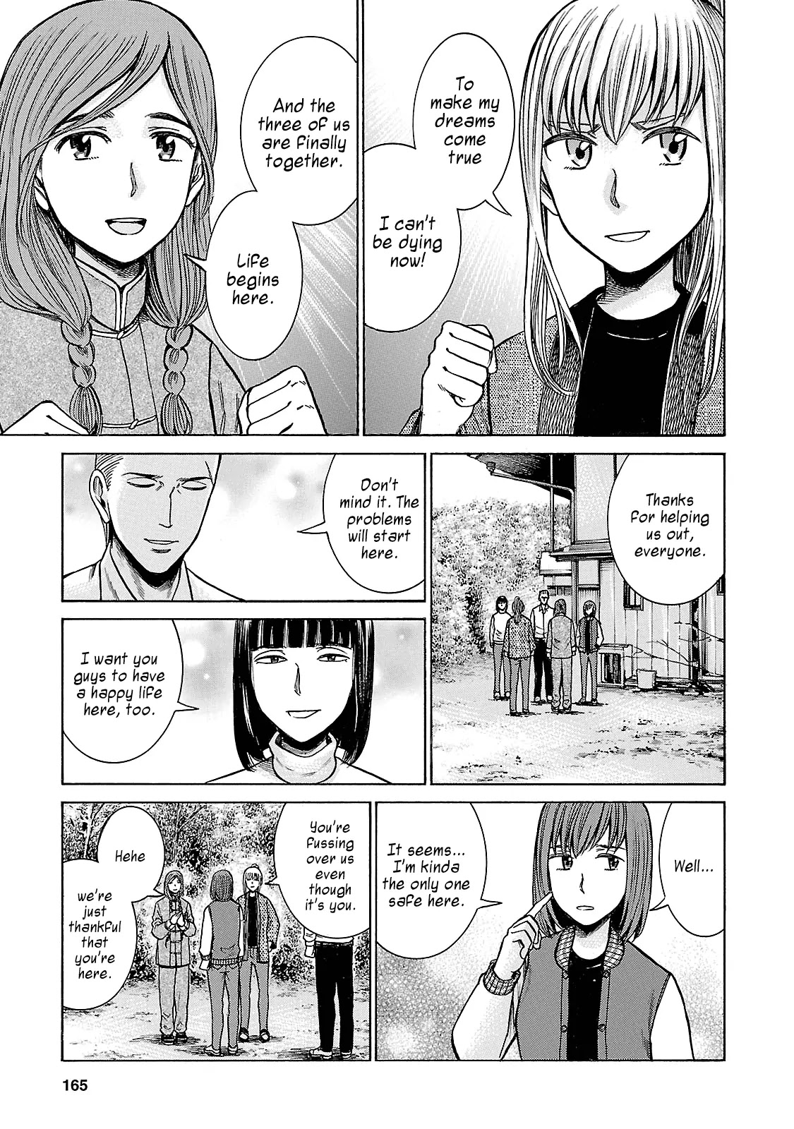 Hinamatsuri Chapter 58 page 13 - Chapter 58: The Bonds Between the Three