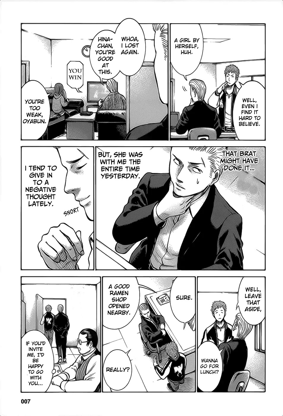 Hinamatsuri Chapter 6 page 9 - Chapter 6 : This Is How They Fight with Psychokinesis!