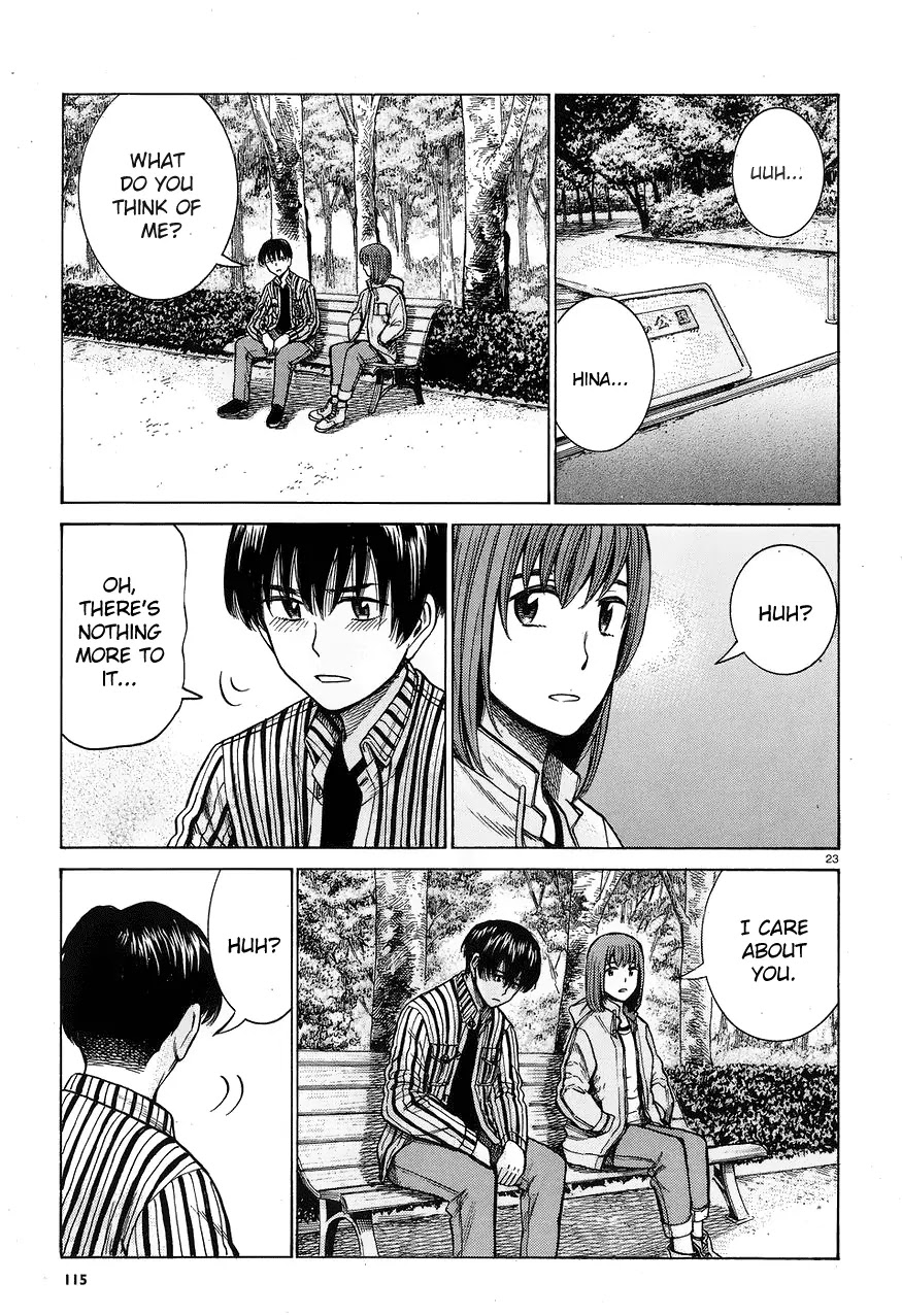 Hinamatsuri Chapter 60 page 23 - Chapter 60: Cheer up, Hitoshi-kun 2