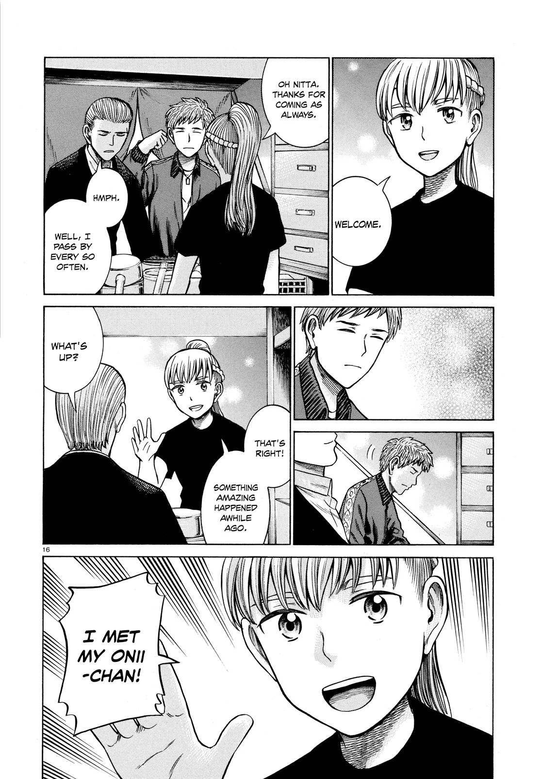 Hinamatsuri Chapter 62 page 16 - Chapter 62: The Cart Rairaiken