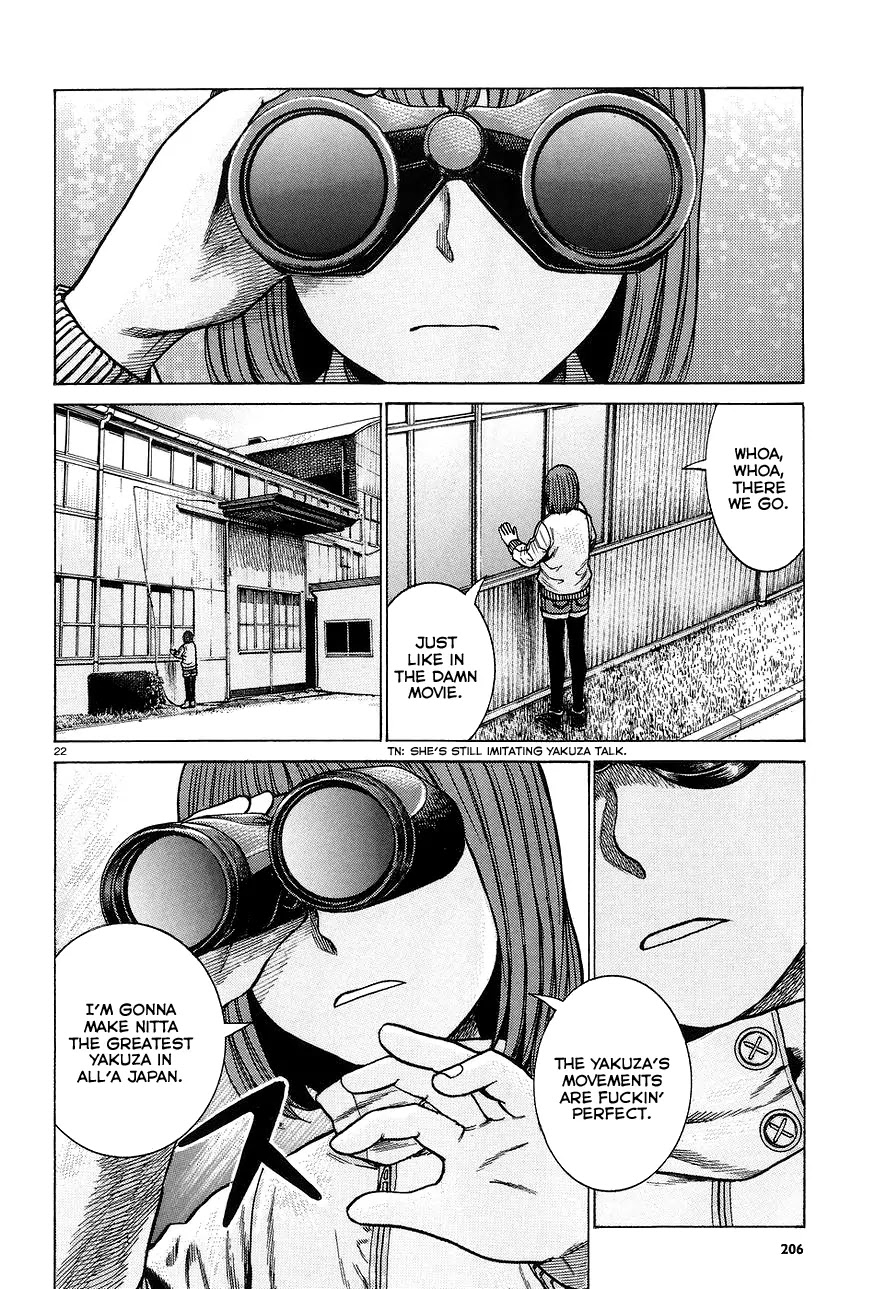 Hinamatsuri Chapter 63 page 22 - Chapter 63: The monster has yet to wake