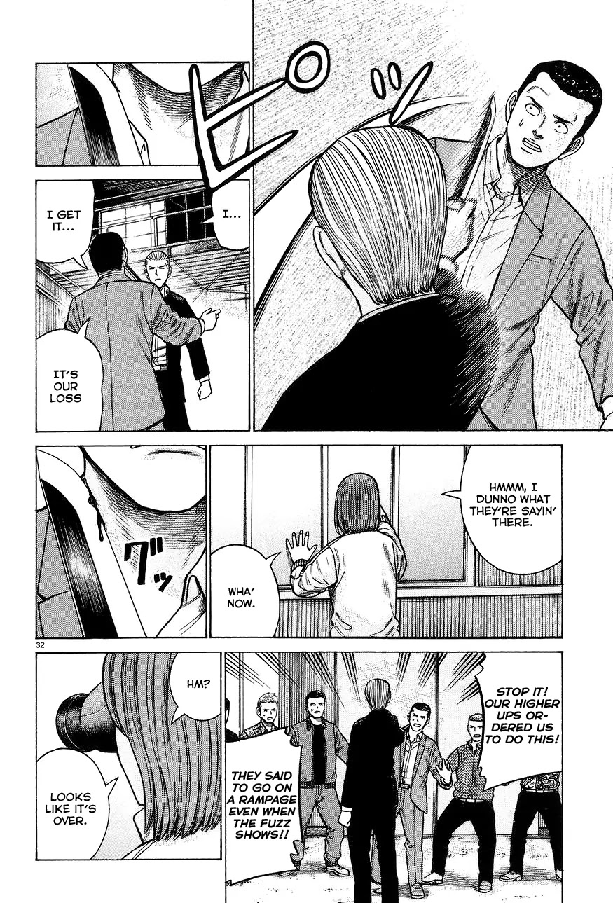Hinamatsuri Chapter 63 page 32 - Chapter 63: The monster has yet to wake