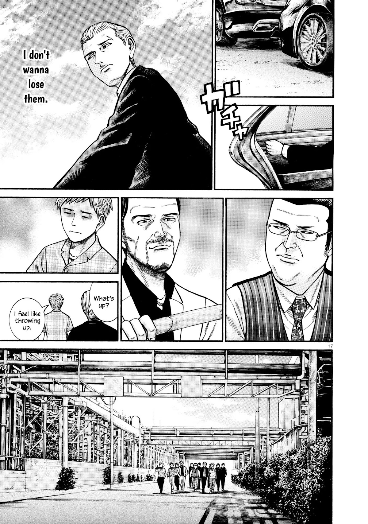 Hinamatsuri Chapter 68 page 17 - Chapter 68: Three year punch