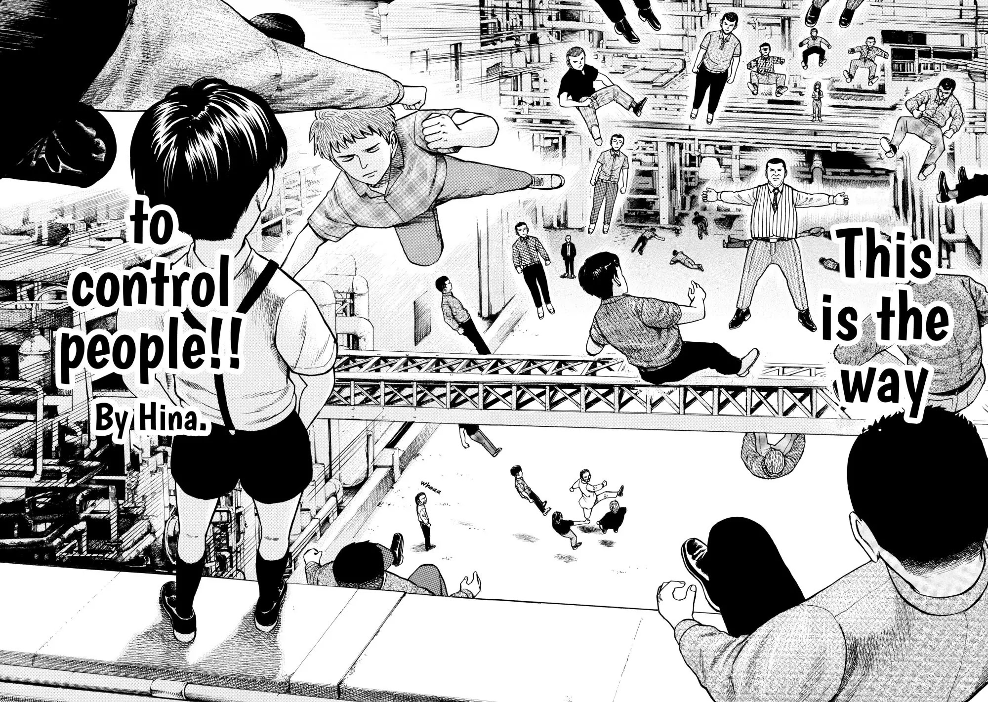 Hinamatsuri Chapter 68 page 38 - Chapter 68: Three year punch