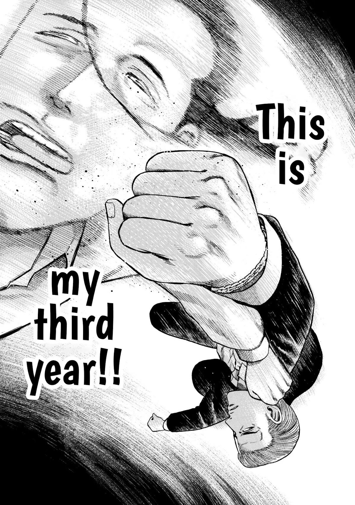 Hinamatsuri Chapter 68 page 42 - Chapter 68: Three year punch
