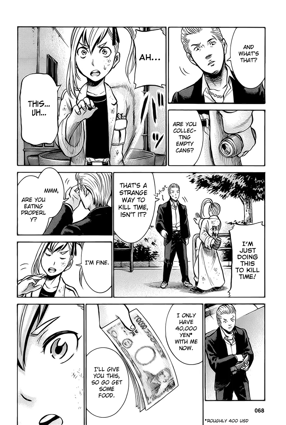 Hinamatsuri Chapter 7 page 23 - Chapter 7 : A Beginner's Guide To A Homeless Life