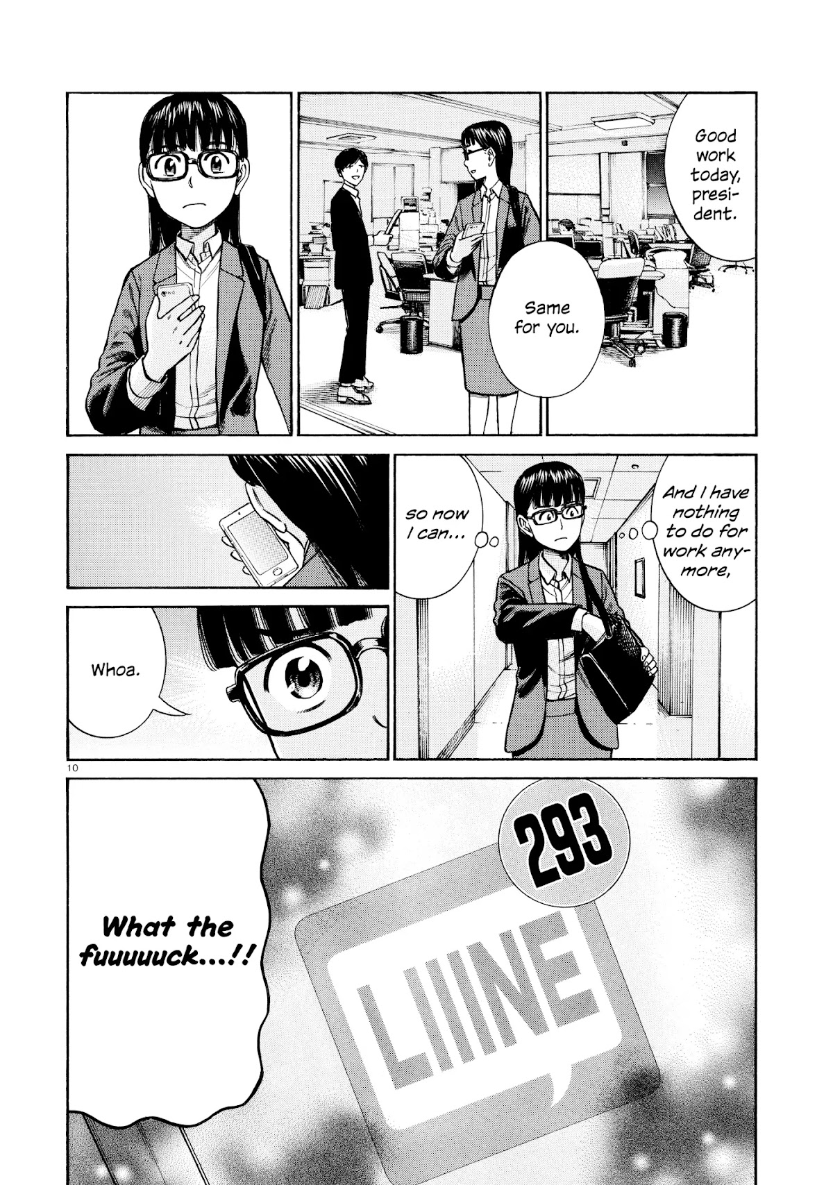 Hinamatsuri Chapter 70 page 10 - Chapter 70: Front-runner of dependents