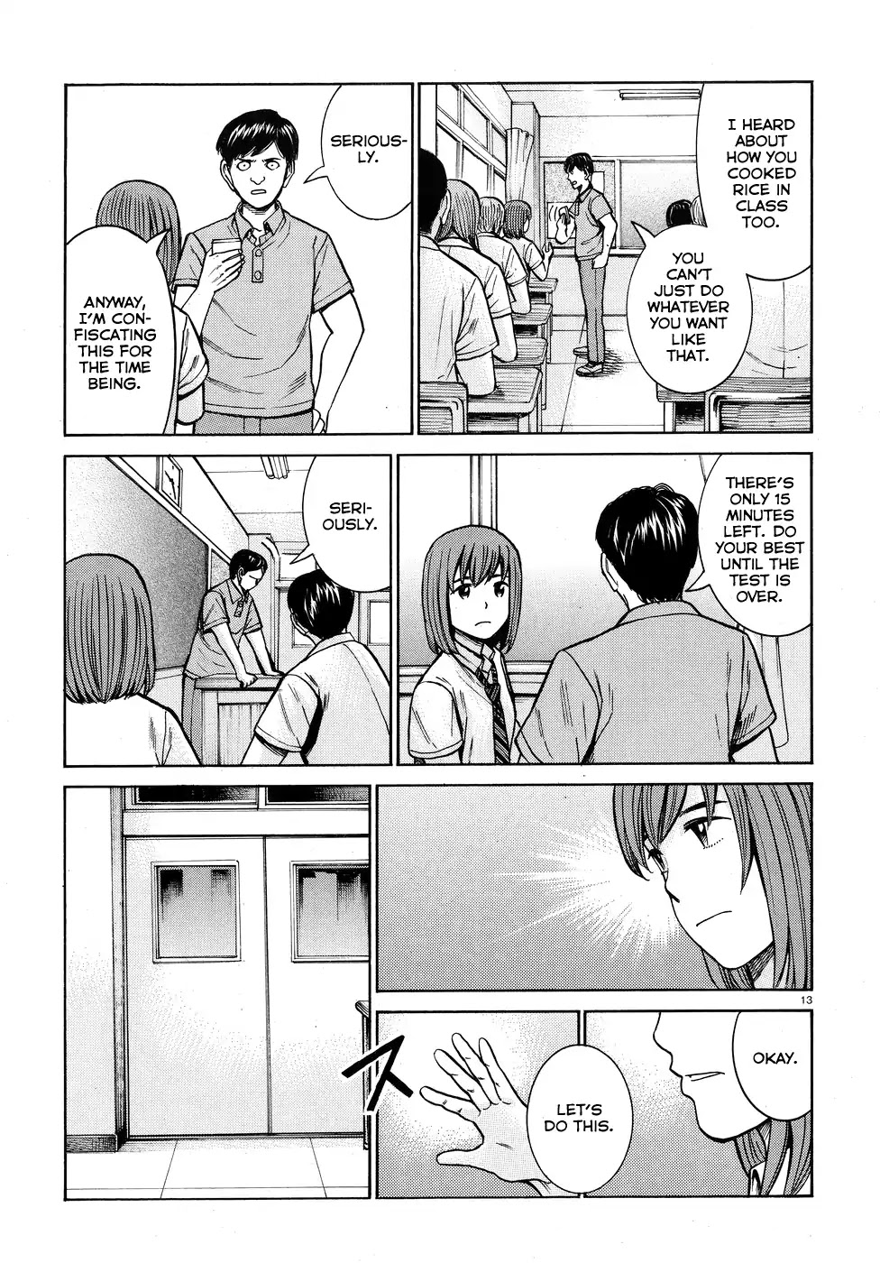 Hinamatsuri Chapter 71 page 13 - Chapter 71: This Is How We Do It!!