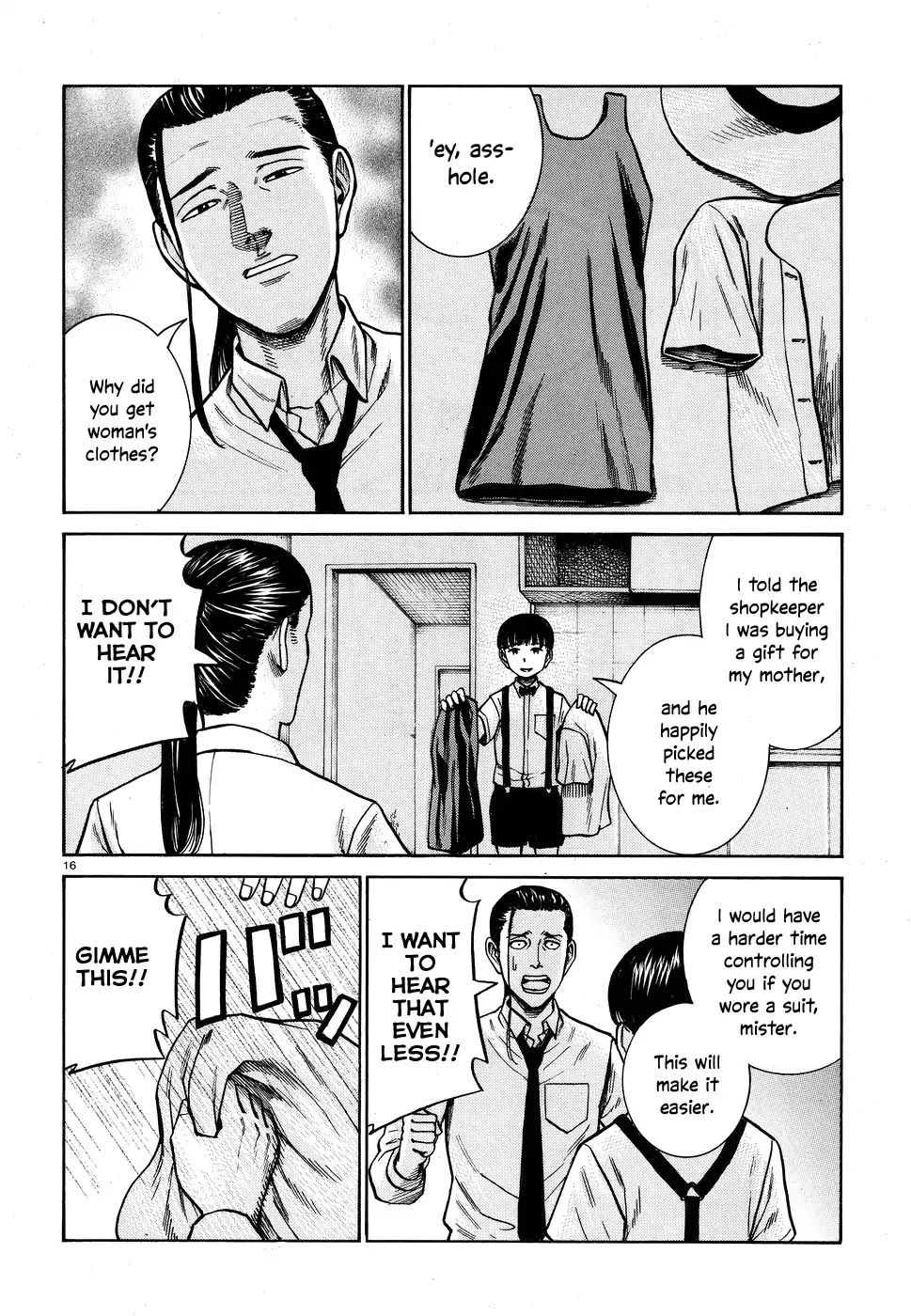 Hinamatsuri Chapter 72 page 16 - Chapter 72: Tsuda Maski - A Record of His Escape and Growth