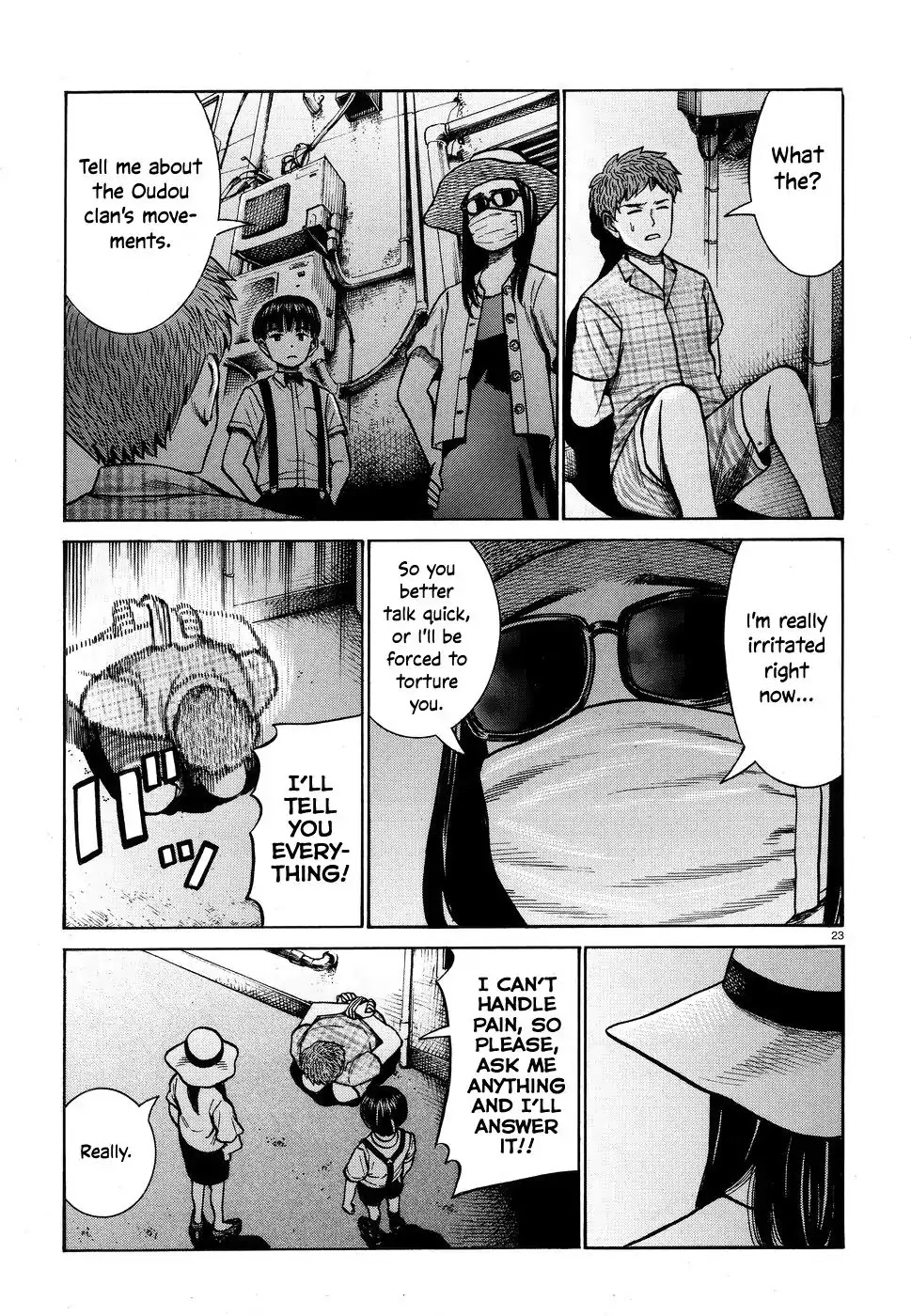 Hinamatsuri Chapter 72 page 23 - Chapter 72: Tsuda Maski - A Record of His Escape and Growth