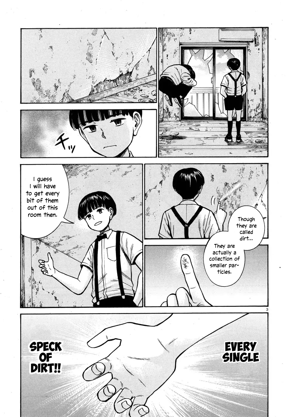 Hinamatsuri Chapter 72 page 3 - Chapter 72: Tsuda Maski - A Record of His Escape and Growth