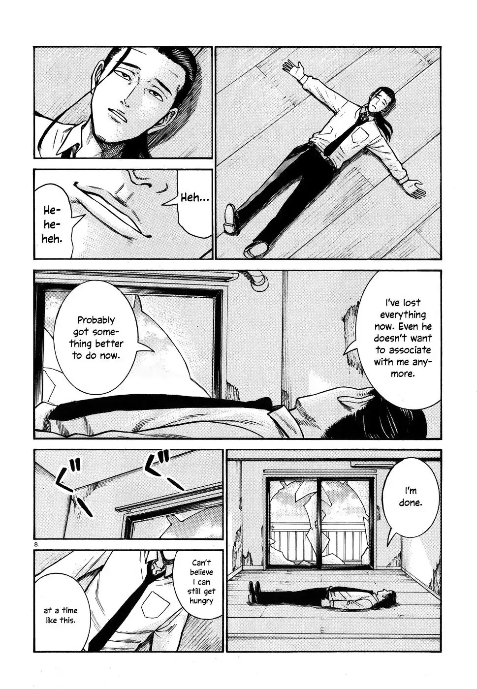 Hinamatsuri Chapter 72 page 8 - Chapter 72: Tsuda Maski - A Record of His Escape and Growth