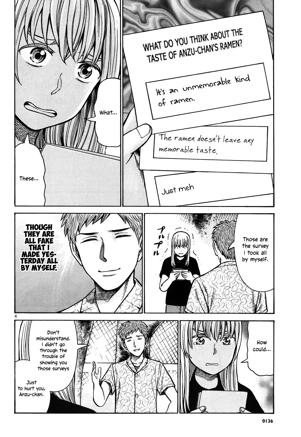 Hinamatsuri Chapter 73 page 6 - Chapter 73: I Just Don't Want to Eat that Ramen Anymore