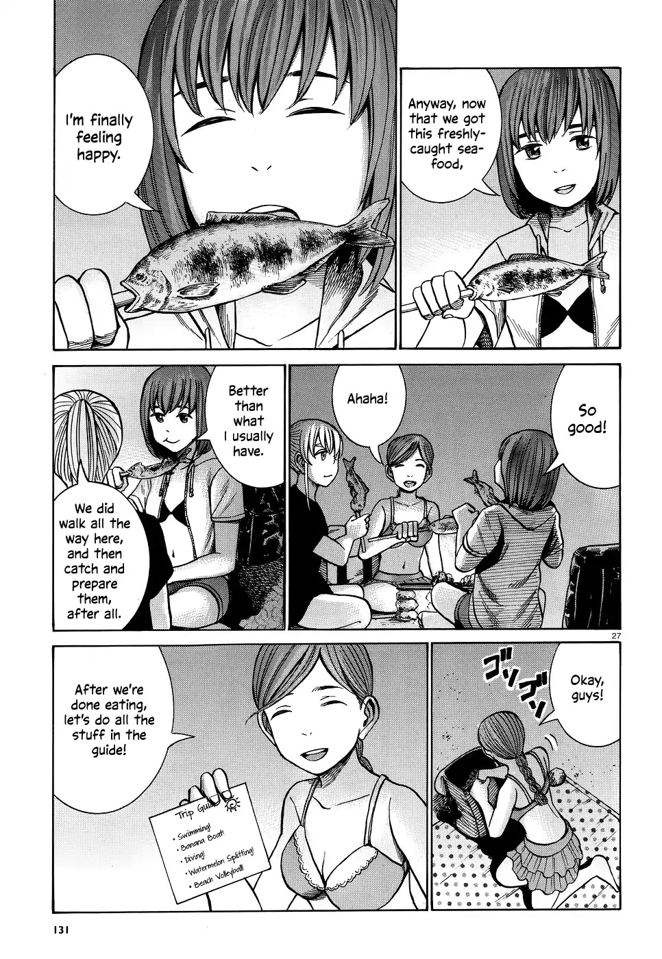 Hinamatsuri Chapter 75 page 27 - Chapter 75: This is Our Sweet Summer Memory