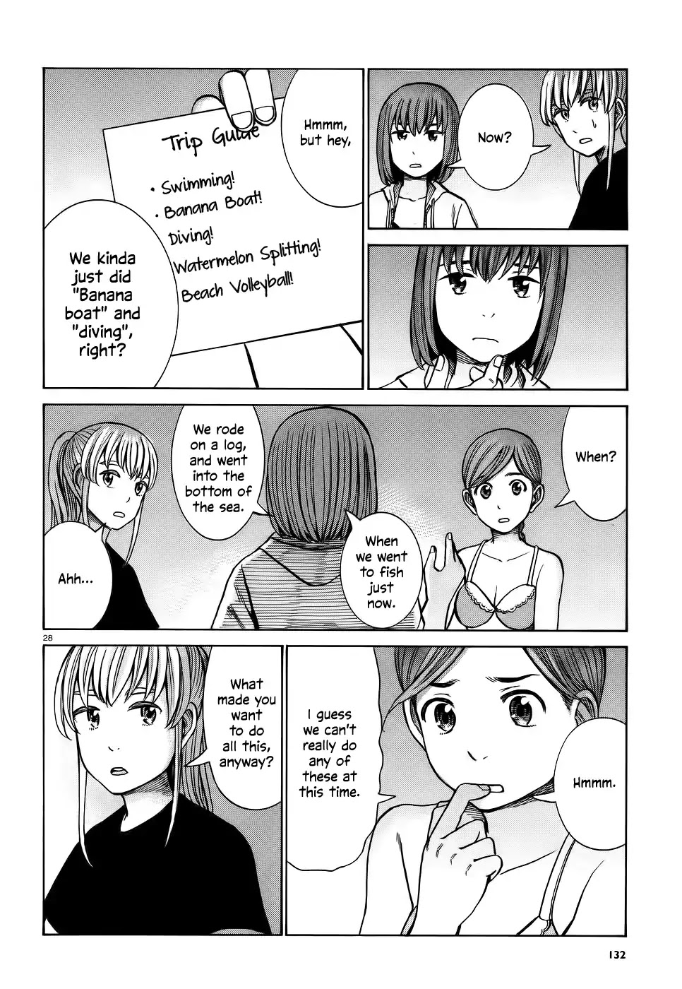 Hinamatsuri Chapter 75 page 28 - Chapter 75: This is Our Sweet Summer Memory