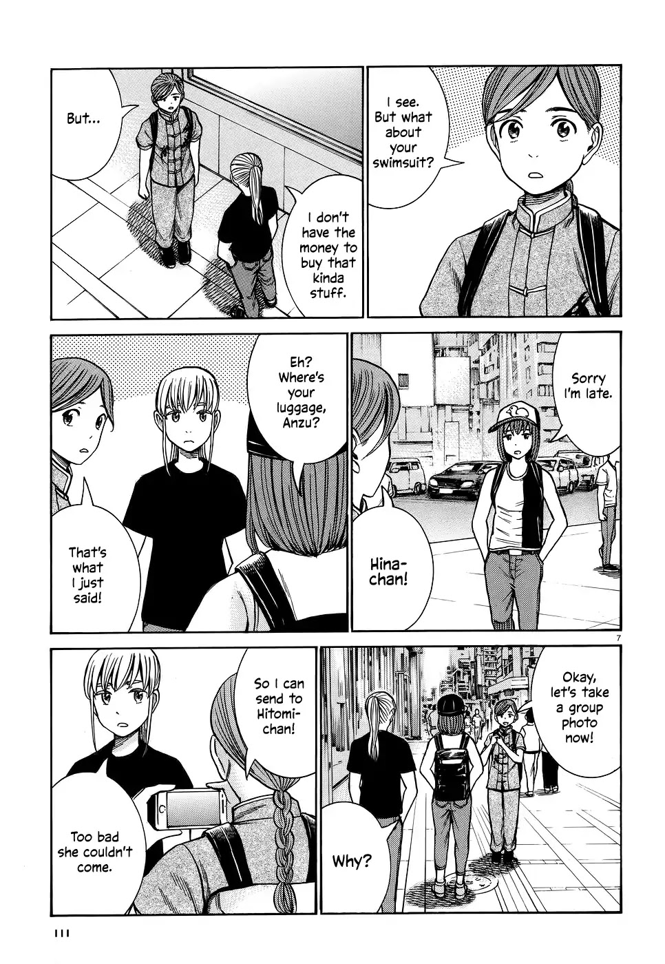 Hinamatsuri Chapter 75 page 7 - Chapter 75: This is Our Sweet Summer Memory