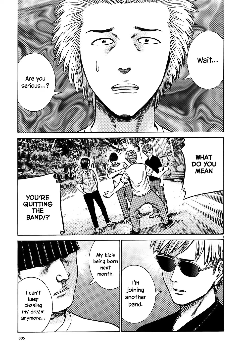 Hinamatsuri Chapter 76 page 1 - Chapter 76: Everything is Rocksion