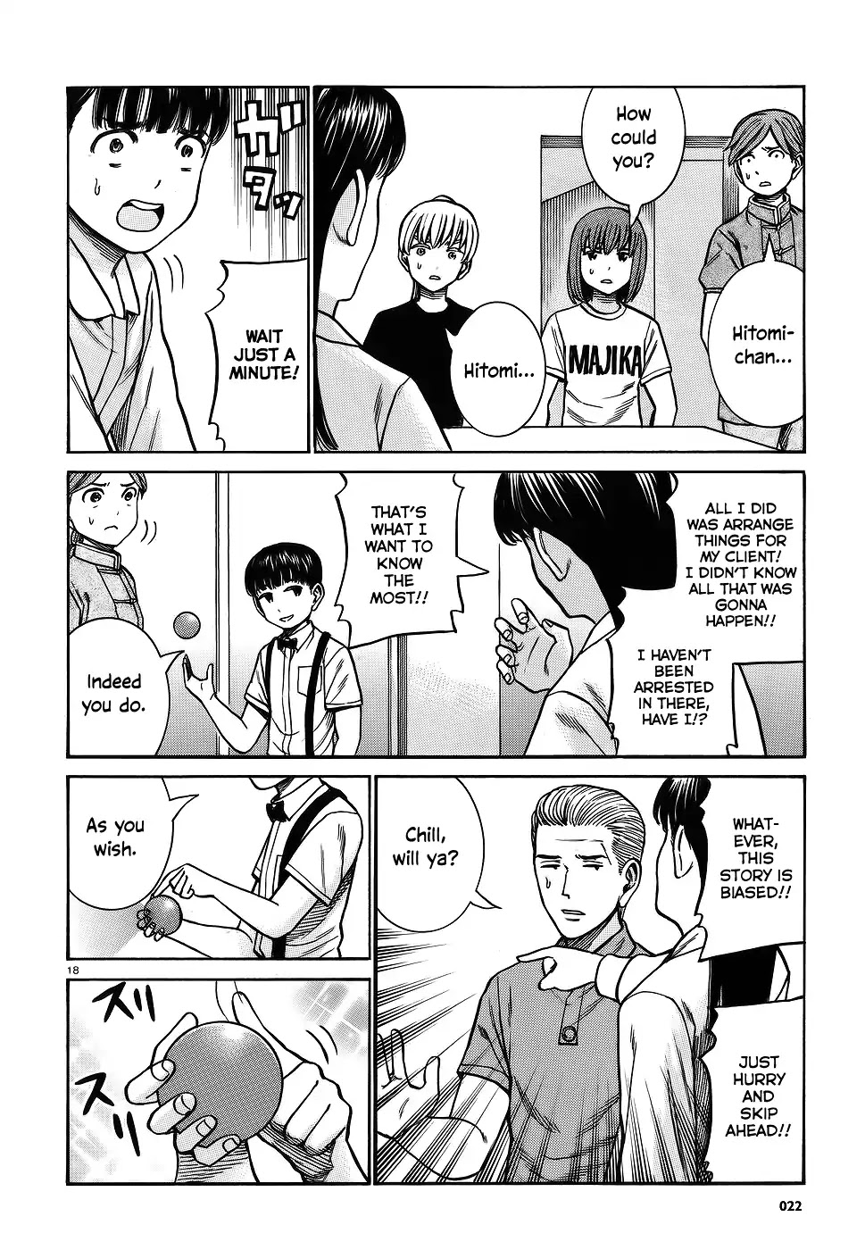 Hinamatsuri Chapter 76 page 17 - Chapter 76: Everything is Rocksion