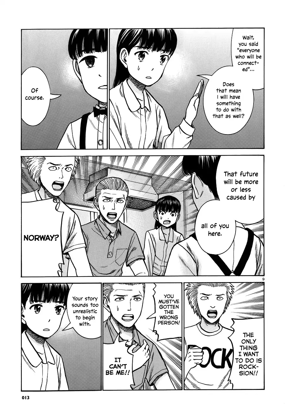 Hinamatsuri Chapter 76 page 8 - Chapter 76: Everything is Rocksion