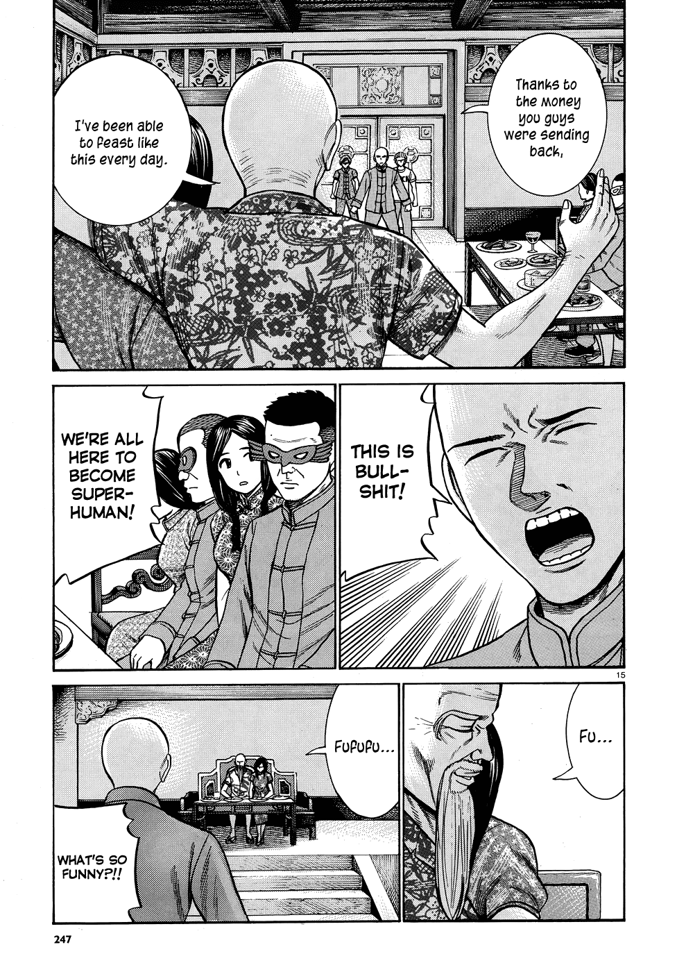 Hinamatsuri Chapter 80 page 15 - Chapter 80: The Path Toward The Superhuman Association