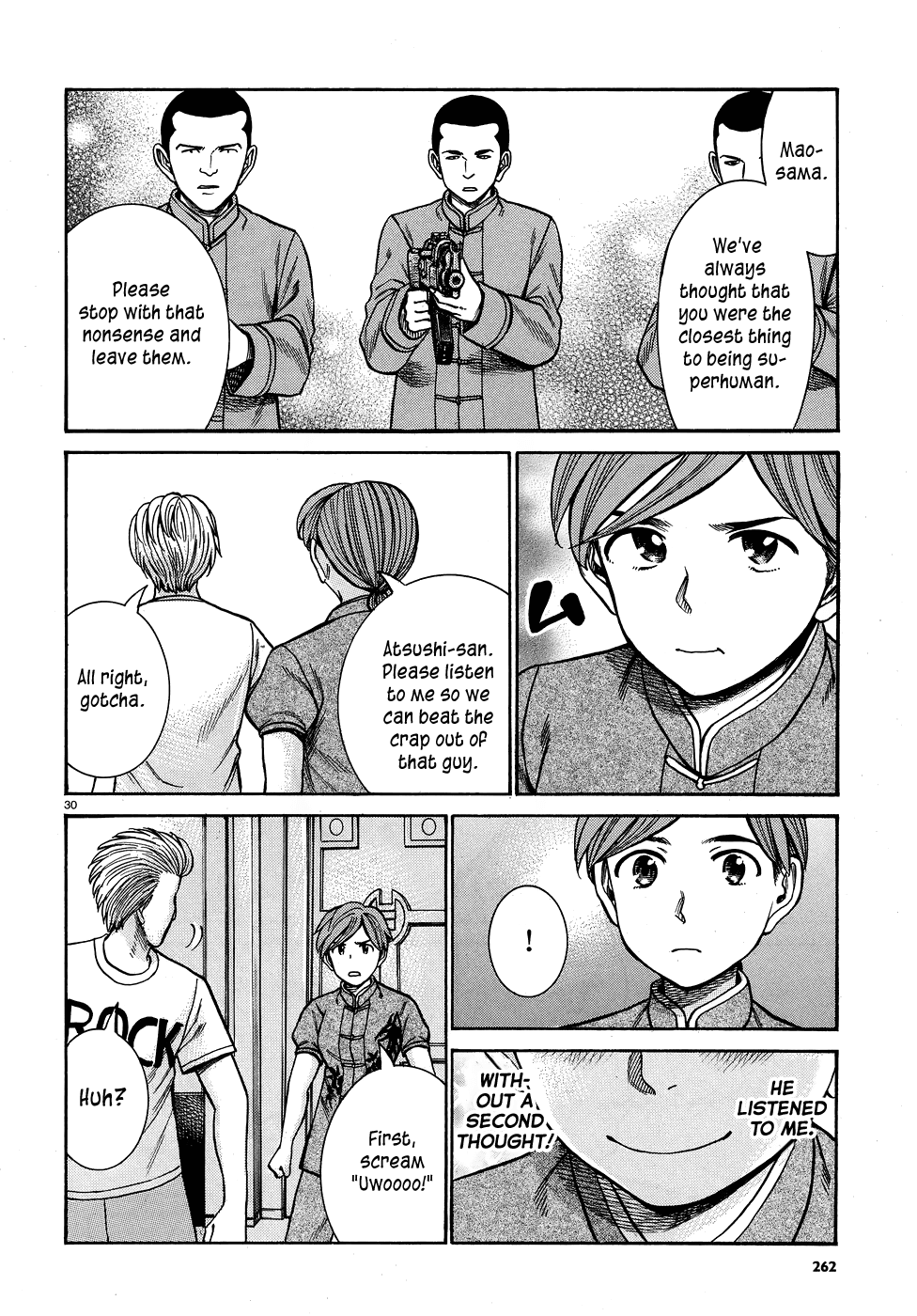 Hinamatsuri Chapter 80 page 30 - Chapter 80: The Path Toward The Superhuman Association
