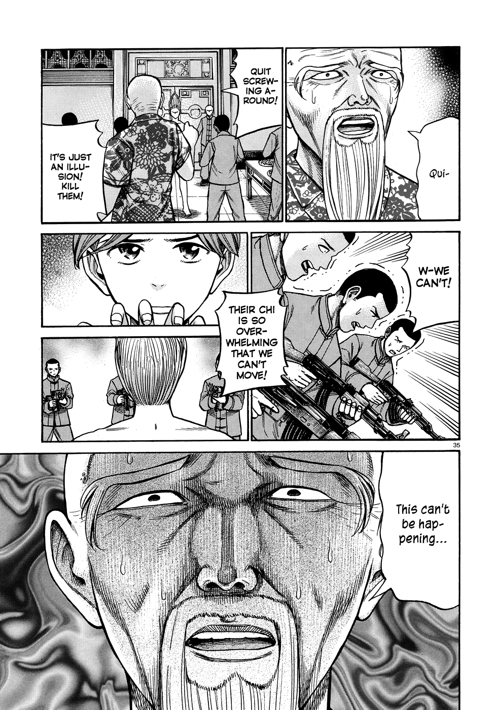 Hinamatsuri Chapter 80 page 35 - Chapter 80: The Path Toward The Superhuman Association