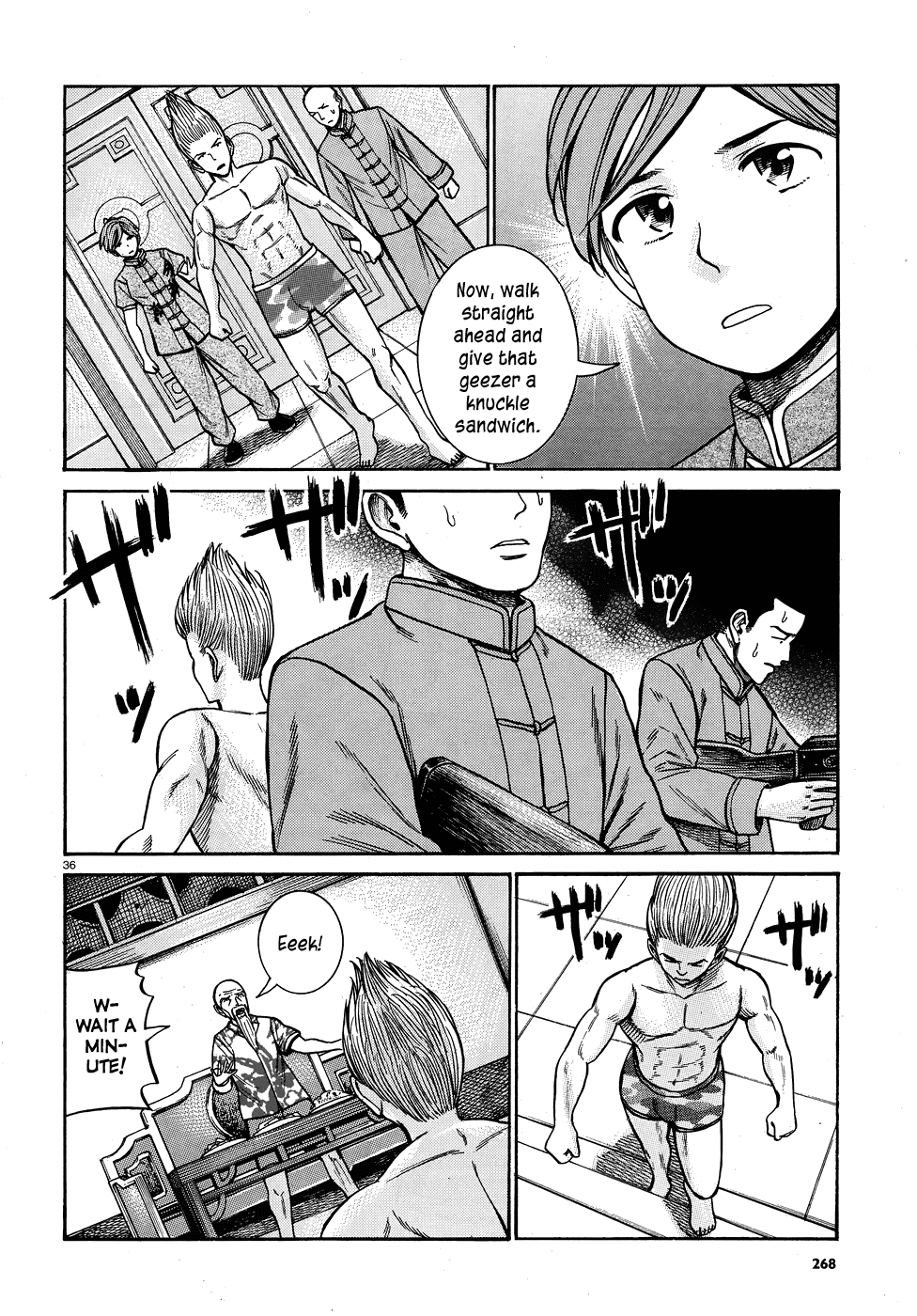 Hinamatsuri Chapter 80 page 36 - Chapter 80: The Path Toward The Superhuman Association