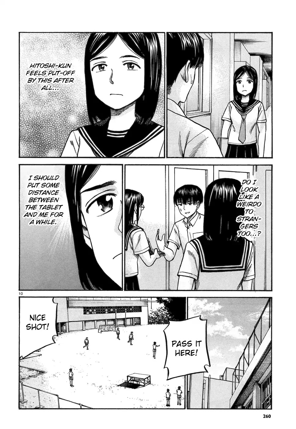 Hinamatsuri Chapter 82 page 10 - Chapter 82: Tablet Mishima Hitomi!