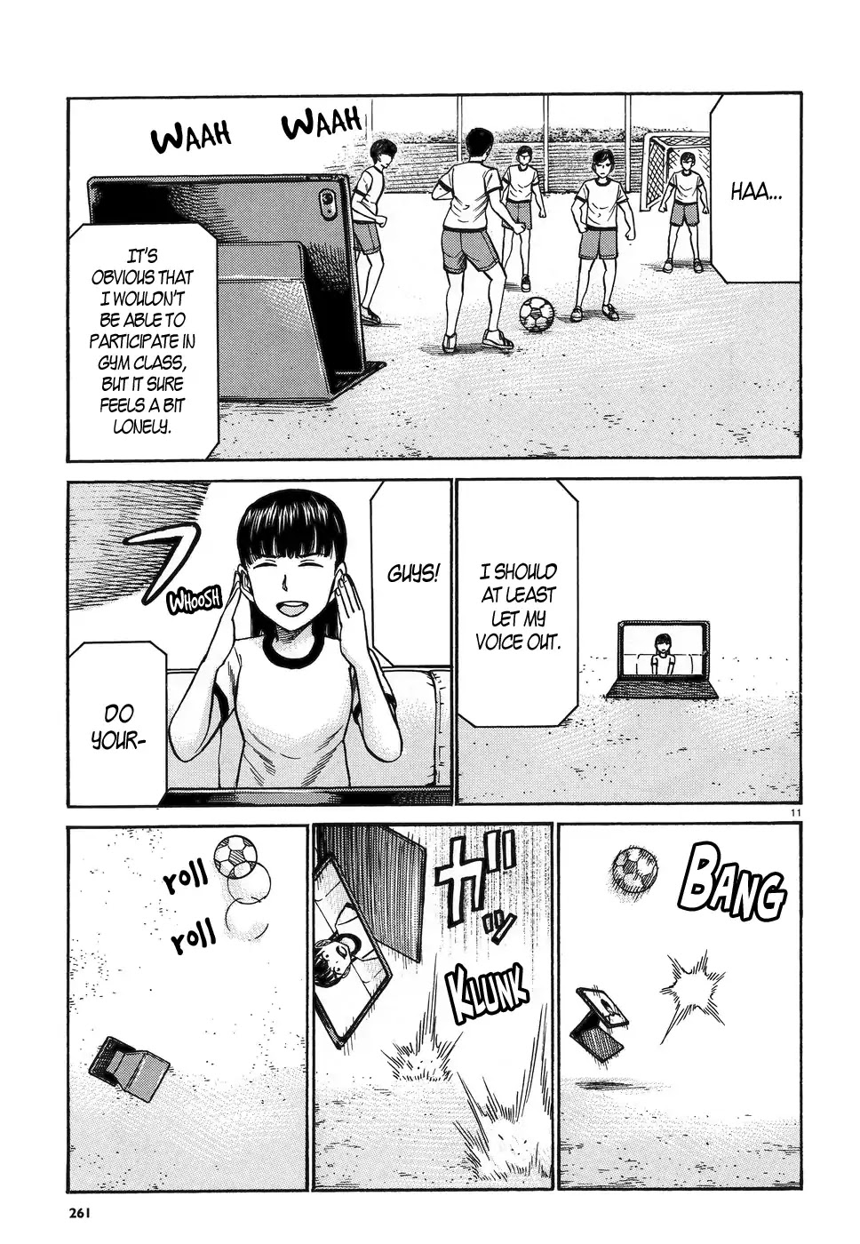 Hinamatsuri Chapter 82 page 11 - Chapter 82: Tablet Mishima Hitomi!
