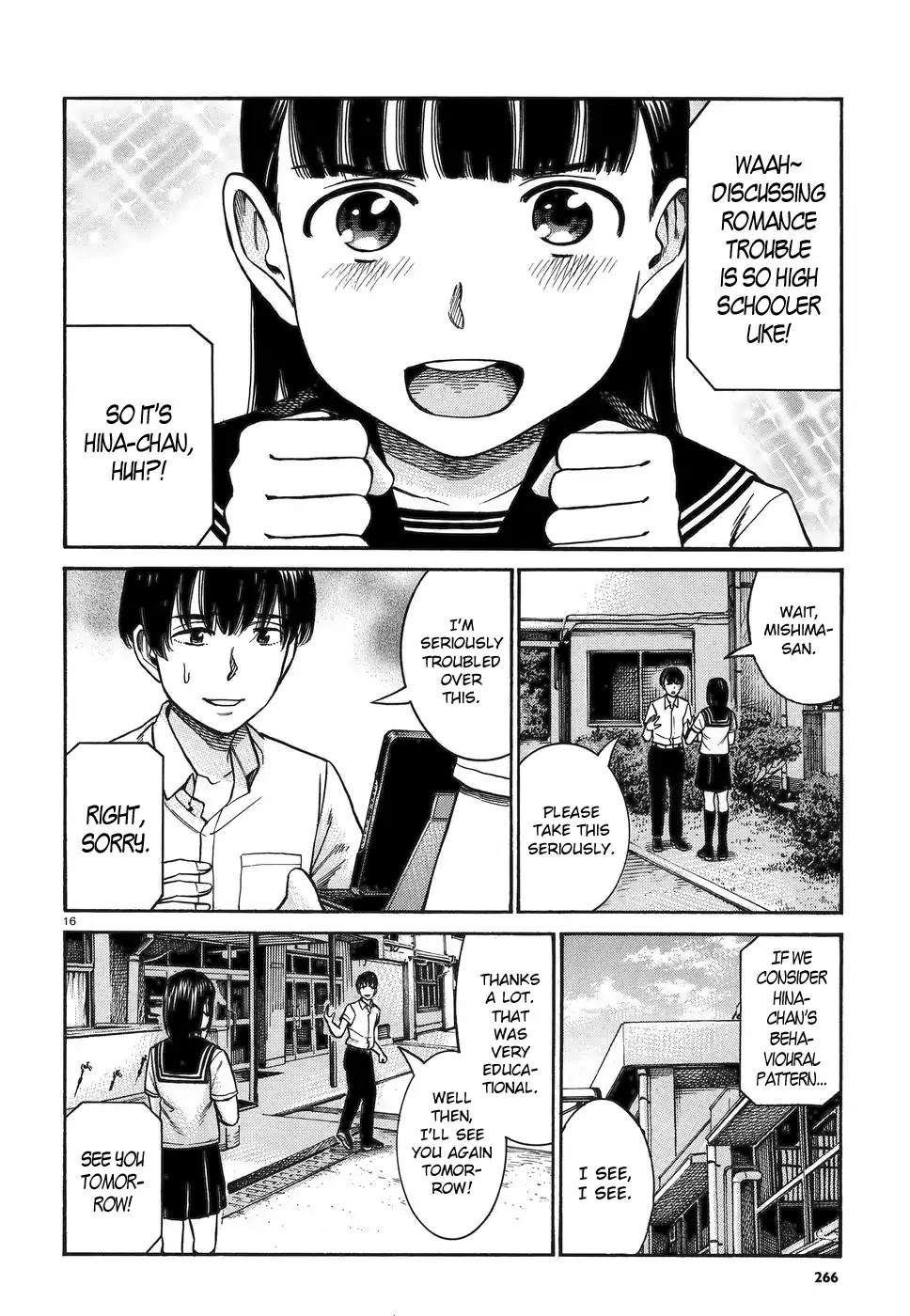 Hinamatsuri Chapter 82 page 16 - Chapter 82: Tablet Mishima Hitomi!