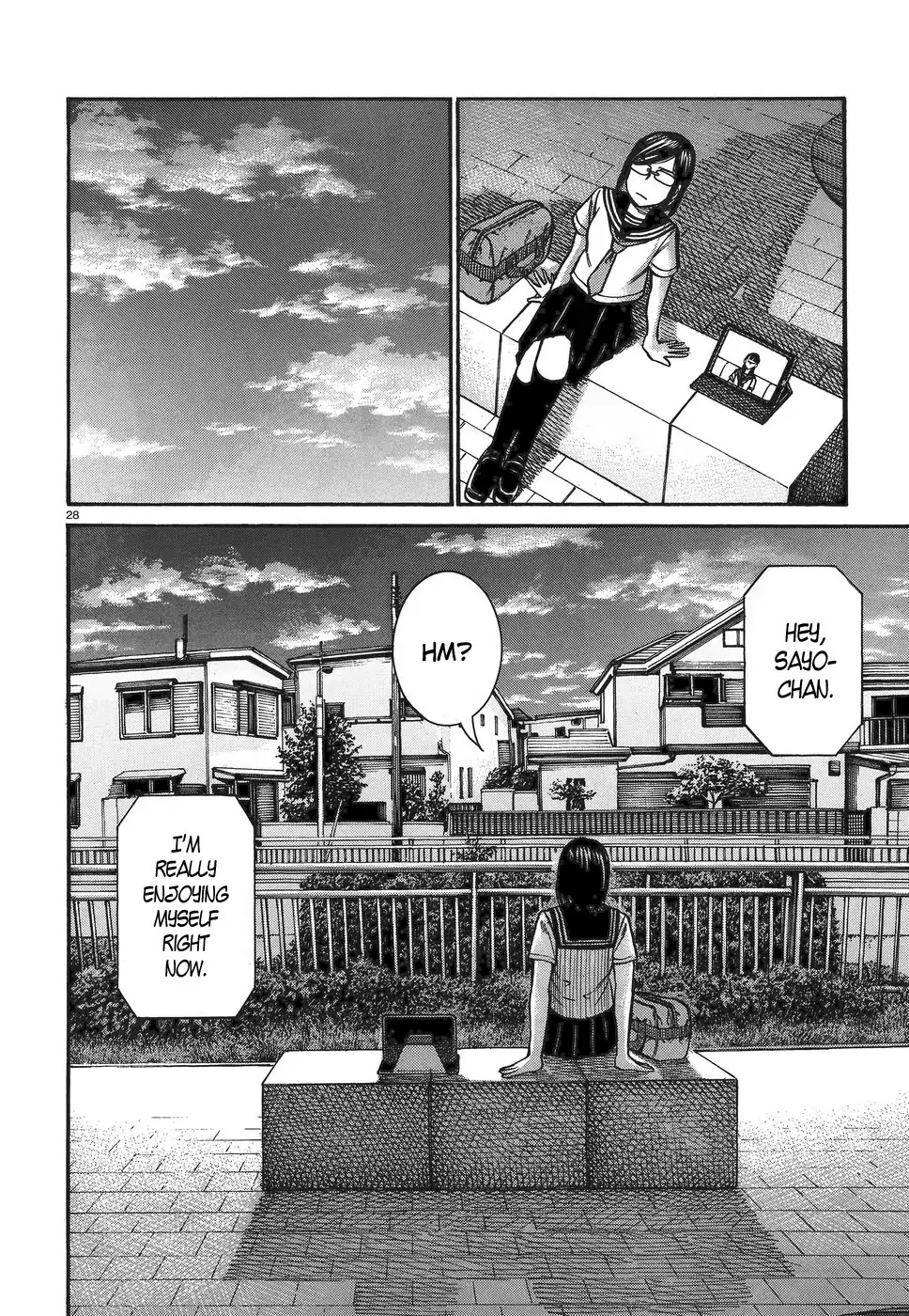 Hinamatsuri Chapter 82 page 28 - Chapter 82: Tablet Mishima Hitomi!
