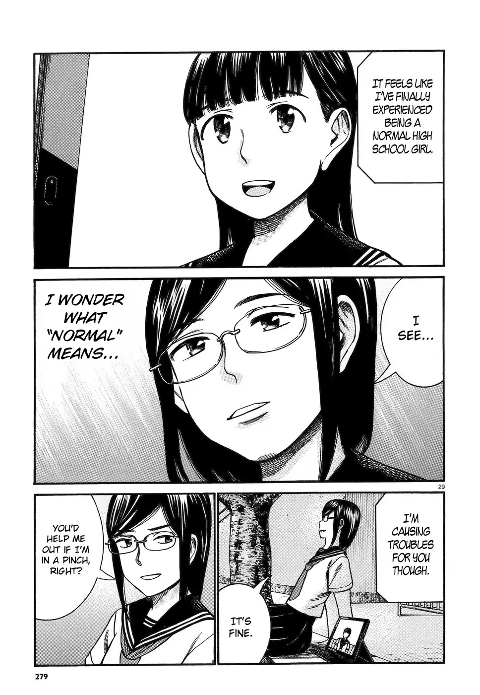 Hinamatsuri Chapter 82 page 29 - Chapter 82: Tablet Mishima Hitomi!