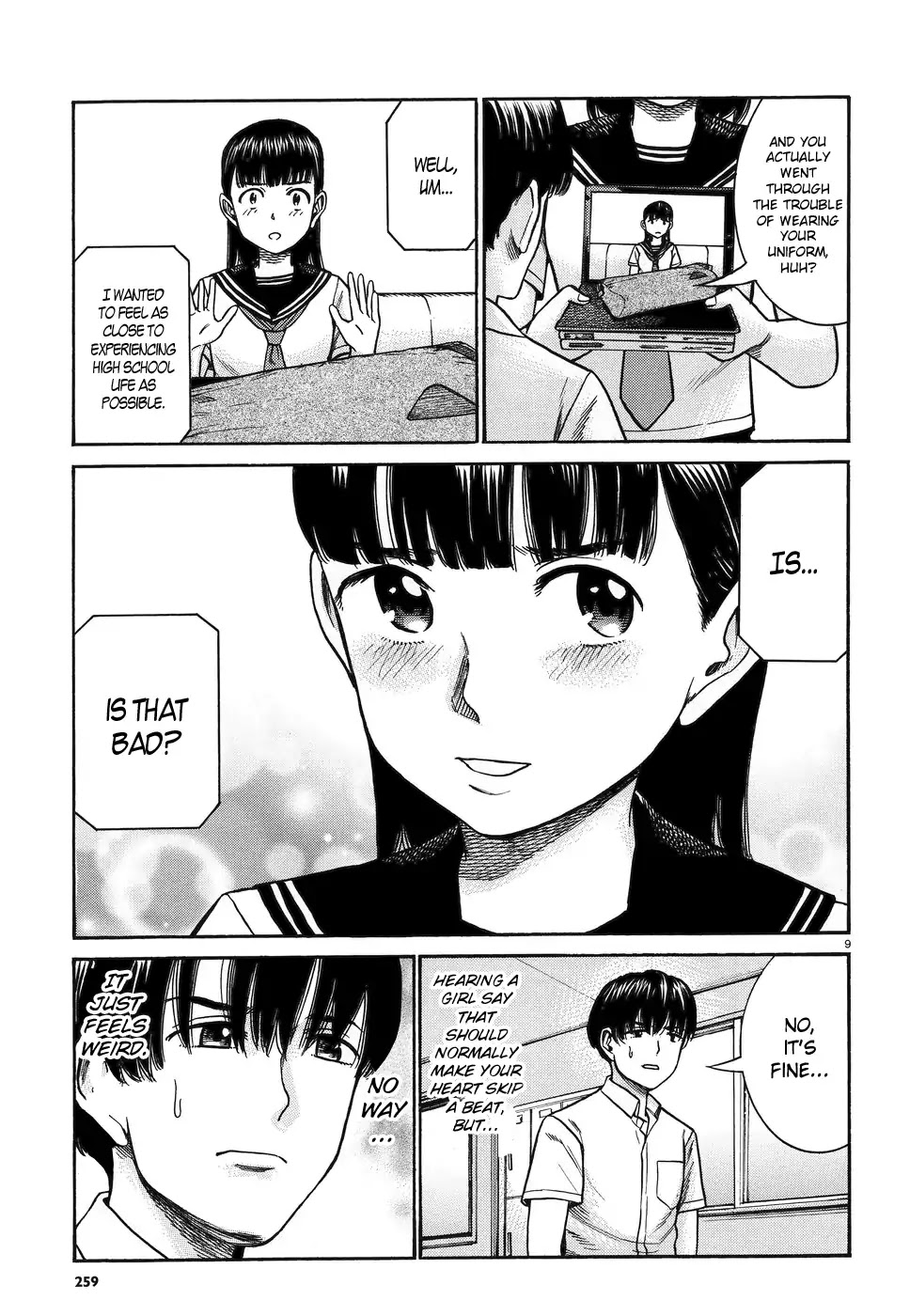 Hinamatsuri Chapter 82 page 9 - Chapter 82: Tablet Mishima Hitomi!