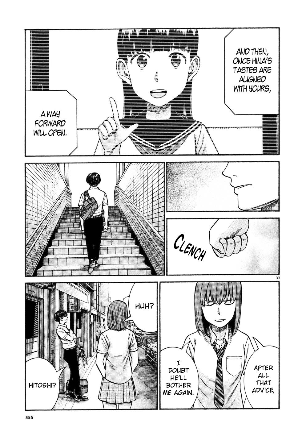 Hinamatsuri Chapter 83 page 32 - Chapter 83: The Silent Superhuman Showdown