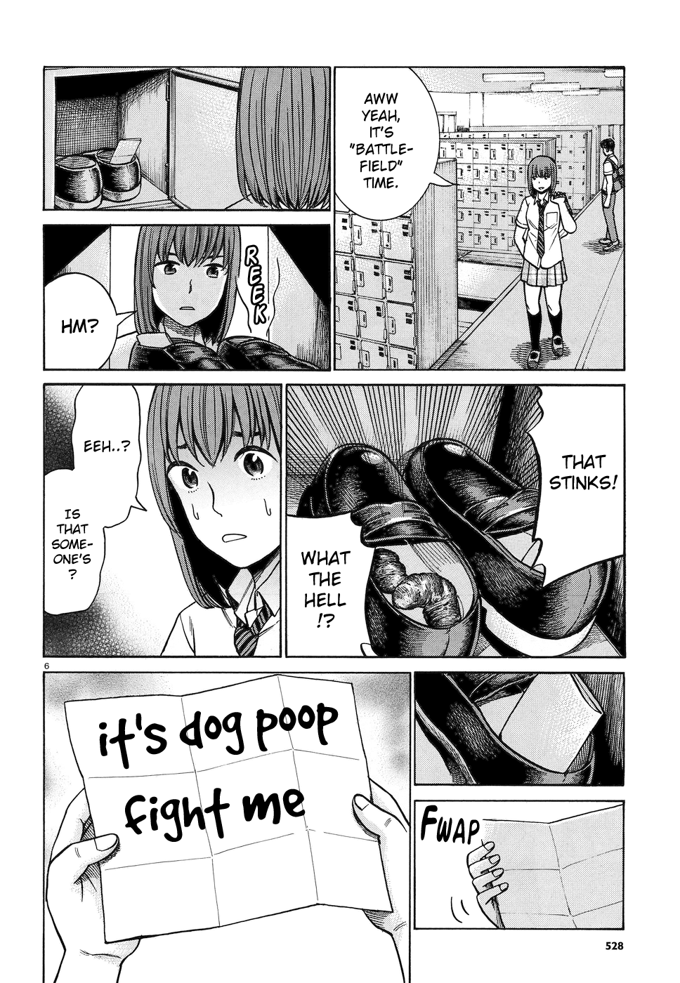 Hinamatsuri Chapter 83 page 6 - Chapter 83: The Silent Superhuman Showdown