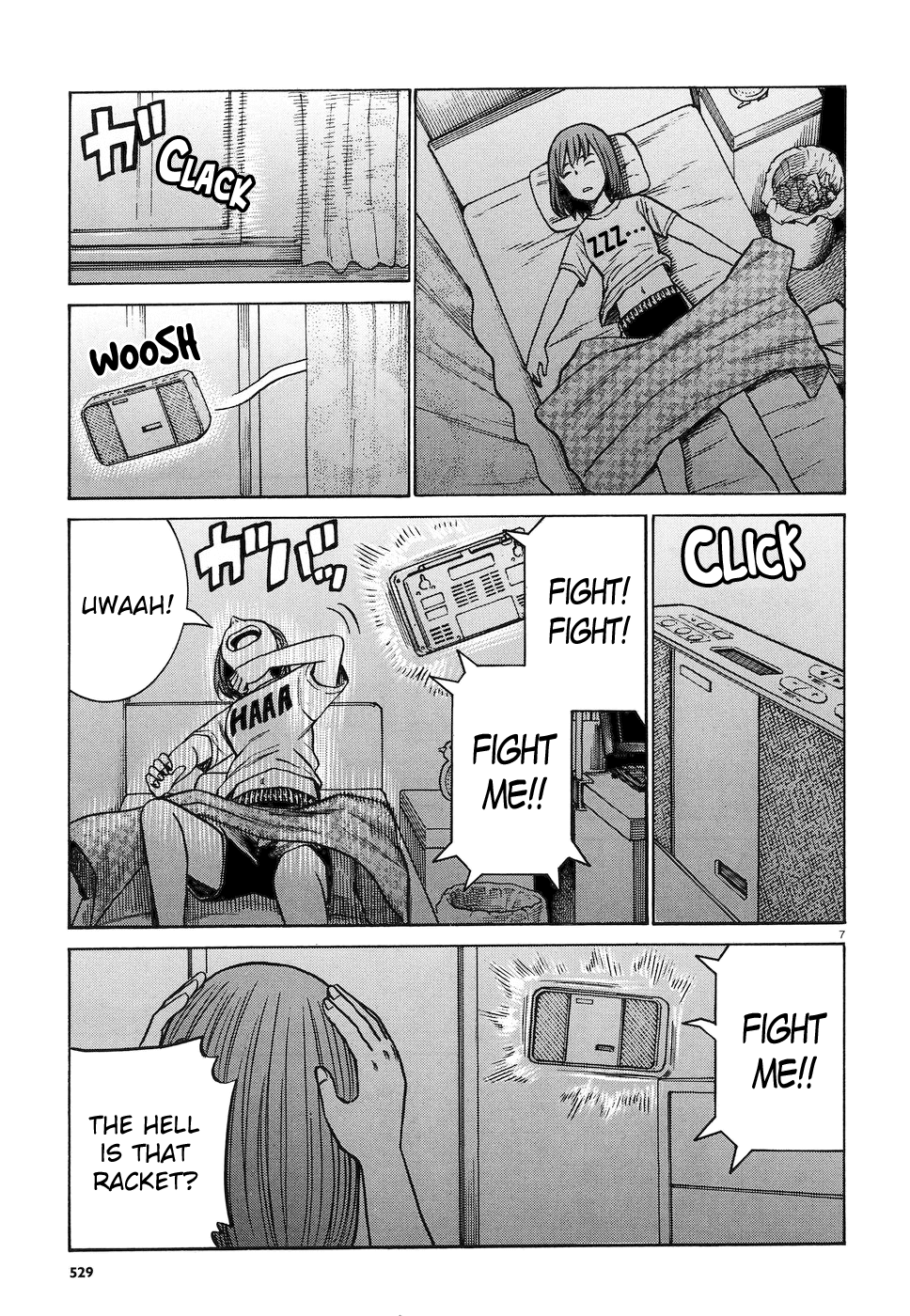 Hinamatsuri Chapter 83 page 7 - Chapter 83: The Silent Superhuman Showdown