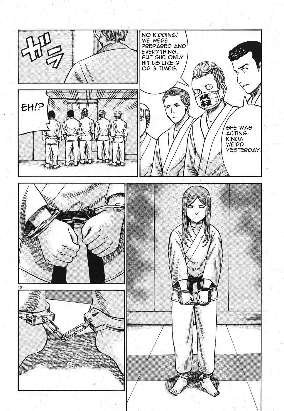 Hinamatsuri Chapter 84 page 10 - Chapter 84: We Are The Get-Punched-In-The-Face Brigade!